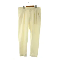 ジャーナルスタンダード ラックス JOURNAL STANDARD LUXE テーパードパンツ タック オフホワイト /MY ■OS