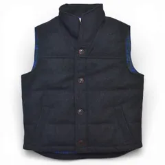 BROOKS BROTHERS RED FFLEECE ブルックスブラザーズ レッドフリース 中綿ベスト ウール サイズL グレー メンズ