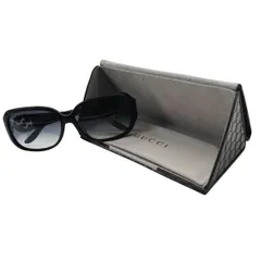 美品✨グッチ サングラス GG3592/F/Sライドロゴ GG ラインストーン 中古】GUCCI グッチ GGサイドロゴ サングラス GG3592/F/S ゴールド金具