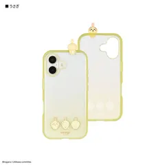 グルマンディーズ CK-59C うさぎ ちいかわ フレーム IIIIfit Clear iPhone16 対応 ケース CK59Cのサムネイル