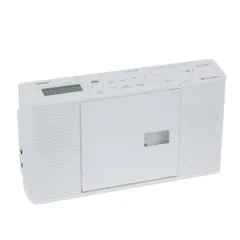 東芝(TOSHIBA) TY-C270W ホワイト CDラジオワイドFM対応 英語モード搭載