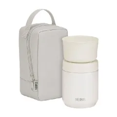 サーモス(THERMOS) JEE-550-GG グレージュ 真空断熱スープランチセット