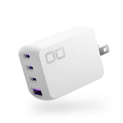 CIO(シーアイオー) NovaPort QUADII 67W3C1A ホワイト 67W 4ポート GaN急速充電器 CIO-G67W3C1A-N2-WH