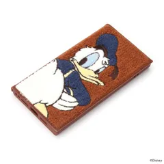 PGA PG-D25KCF02DND ドナルドダック iPhone 16e用 クリアフリップケース サガラ刺繍 Ｄisneyケースのサムネイル