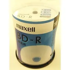 マクセル(maxell) BRV25SIWP100SP マクセル 録画用ブルーレイディスク100枚スピンドルパックのサムネイル