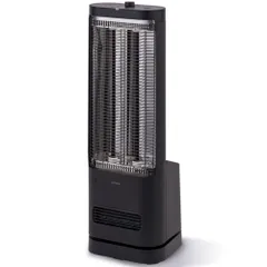 シロカ SH-FC251 K ブラック 足元ファンヒーター付き 遠赤外線暖房機 SHFC251Kのサムネイル