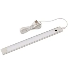 エルパ LED バーライト USB電源 プッシュ式 30cm 昼光色 ALT-USB2030PS D ALTUSB2030PSDのサムネイル