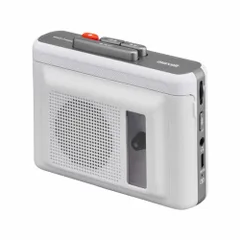 マクセル MXCP-P100SWH ホワイト スピーカー付きBluetooth対応ポータブルカセットプレーヤー MXCPP100SWHのサムネイル