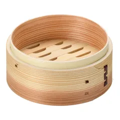 遠藤商事 杉製 ミニ中華セイロ 15cm身 蓋は別売です ATY45152のサムネイル