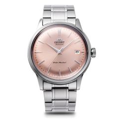 ORIENT STAR explorient 自動巻き サーモンピンク 裏スケ - メルカリ