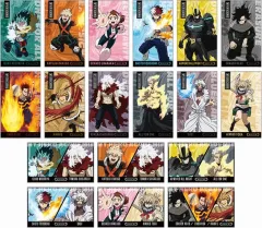 【中古】食玩 ステッカー・シール 全18種セット 「僕のヒーローアカデミア キャラガムコレクション(ステッカー付き)」