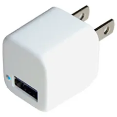カシムラ AJ-529-WH ホワイト AC充電器 USB1P 1A AJ529WHのサムネイル