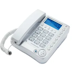 カシムラ NSS-09 留守番機能付シンプルフォン ナンバーディスプレイ対応 NSS09のサムネイル