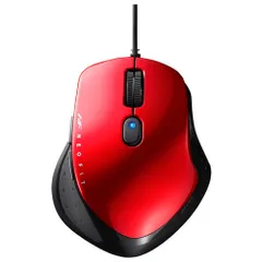 バッファロー BSMBU510SRD レッド USB BlueLED光学式マウス 5ボタン BSMBU510SRDのサムネイル