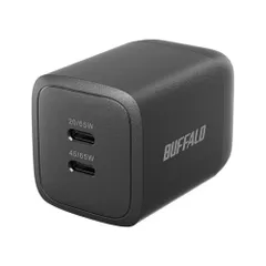 バッファロー BSACPD6500C2BK USB Power Delivery USB PD 対応AC充電器 BSACPD6500C2BKのサムネイル