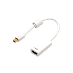 ミヨシ DPA-2KHD-WH ホワイト FullHD対応 miniDisplayPort-HDMI アダプタのサムネイル
