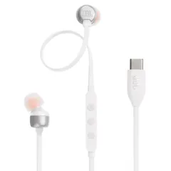 JBL JBL Tune 310C USB ホワイト 96kHz/24bit対応DAC内蔵 USB Type-C用イヤホン JBLT310CWHTのサムネイル