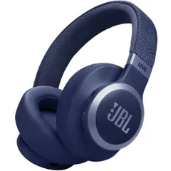 JBL(ジェイ ビー エル) JBL LIVE770NC BLU ブルー ワイヤレスハイブリットノイズキャンセリングヘッドホンのサムネイル
