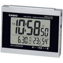 未使用】CASIO 電波時計 ID-21X デジタル時計 置き時計 掛け時計
