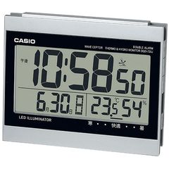 CASIO/電波時計/目覚まし/温度/湿度/カレンダー/レトロ/チプカシ