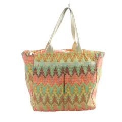 レスポートサック LesportSAC トートバッグ ハンド 総柄 ボタニカル ロゴ ナイロン マルチカラー ■GY11 /MQ