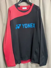 YONEX ヨネックス ヒートカプセル 裏起毛 ユニライトトレーナー 赤黒 O
