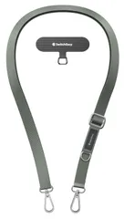 【SwitchEasy】 スマホ ショルダー 首掛け 肩掛け 太め ちぎれない ストラップホルダー 付 スマホショルダー ストラップ 落下防止 レディース メンズ スマホストラップ Easy Strap (20mm) シーフォーム