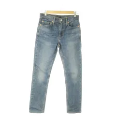 リーバイス Levi's 05510-0621 デニム パンツ ジーンズ スキニー ストレッチ ウォッシュ加工 W28 青 ブルー /AO5 ■GY99