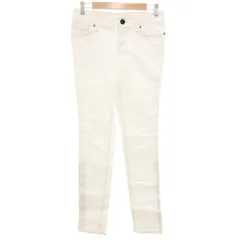 バーバリー ロンドン BURBERRY LONDON デニムパンツ ジーンズ スキニー ジップフライ ストレッチ 38 白 ホワイト /GV ■GY19