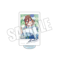 【新品】 五等分の花嫁∽ チェキ風アクリルスタンド -五つ子のティーパーティー 三玖- 佐賀