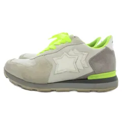 アトランティックスターズ Atlantic Stars ローカットスニーカー シューズ スエード 42 グレー ベージュ /UO ■GY18