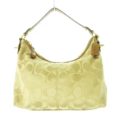 コーチ COACH ペイトン ハンドバッグ ミニ キャンバス レザー 革 シグネチャー ターンロック ベージュ 43462 /CK13 ■GY18