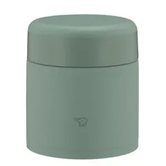象印 スープジャー 300ml 汁椀サイズ 【おいしく保温・保冷】 洗う点数3点のみ 洗いやすい シームレスせん お弁当 広口 マットグリーン SW-KA30-GM [マットグリーン] [単品] [300 ml]