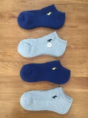 新品ポロラルフローレン レディースソックス靴下 4足セット225