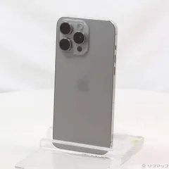 〔中古品〕 iPhone15 Pro Max 256GB ナチュラルチタニウム MU6R3J／A SIMフリー【251】