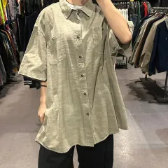 (486) Carhartt ヴィンテージ 無地 カーハート 半袖 シャツ