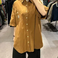 (491) Carhartt ヴィンテージ 無地 カーハート 半袖 Tシャツ