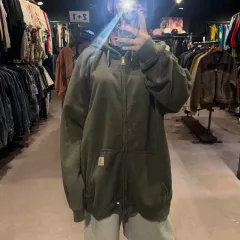 (414) Carhartt カーハート フードジップアップ 2XL