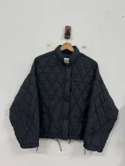 (M)ザラ レディース キルティング ジップアップ ジャケット