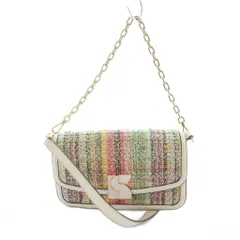 ケイトスペード KATE SPADE ハンドバッグ ショルダーバッグ 2WAY ツイード ロゴ レザー マルチカラー ■GY18 /MQ