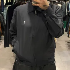 (555) YVES SAINT LAURENT イヴ・サンローラン ジップアップ フール シャツ