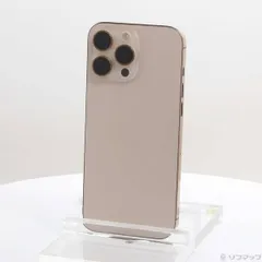 〔展示品〕 iPhone16 Pro Max 256GB デザートチタニウム 3N530J／A SIMフリー【198】