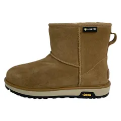 UGG(アグ) ブーツ 24 レディース ライトブラウン ゴアテックス仕様 ムートン