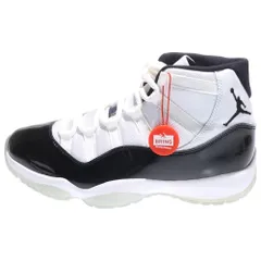 NIKE (ナイキ) AIR JORDAN 11 RETRO CONCORD 378037-100 エアジョーダン11 レトロ コンコルド ハイカットスニーカーシューズ ホワイト/ブラック US9/27.0cm