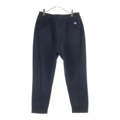 CHAMPION (チャンピオン) フロントロゴ イージースウェットジョガーパンツ ブラック C3-V211