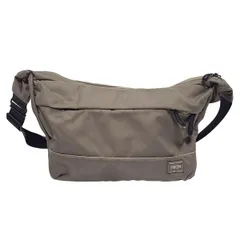 PORTER GIRL(ポーターガール) ショルダーバッグ美品  - ダークグレー×黒