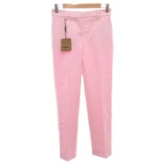 バーバリー ロンドン BURBERRY LONDON パンツ スラックス テーパード ウール 34 ピンク /FF ■GY19