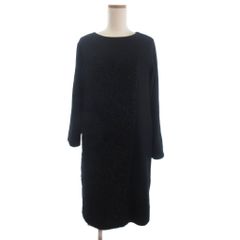 ヌキテパ NE QUITTEZ PAS! 中綿キルティングコート ノーカラー 紫