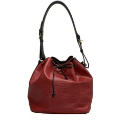 LOUIS VUITTON(ルイヴィトン) ショルダーバッグ エピ プチ・ノエ M44172 バイカラー(カスティリアンレッド×ノワール) レザー