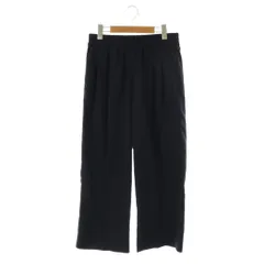 ジャーナルスタンダード レリューム JOURNAL STANDARD relume 24SS トロギャザータックパンツ ワイドパンツ バギー 38 ネイビー /ES ■OS